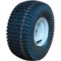 Sutong Tire Resources Hi-Run Lawn/Garden Tire Assembly 16X6.50-8 4PR SU12 8X5.375 Grayish White Wheel 3/4"ID Bushings ASB1166